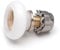 ShowerPart L013 Einzelrollen für Duschtüren, Durchmesser 16 mm, Gesamtlänge 17,5 mm, Nylon, Ersatzteile, 4 Stück'