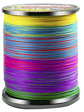 da Pesca Filo da Pesca Trecciato Super Strong Resistente all'Abrasione 500M