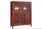 MASSIVMOEBEL24.DE | Brooklyn Highboard aus Massivholz #25 | aus Sheeshamholz - Walnuss, geölt | 140x110x40 cm | mit 4 Fächern | Wohnzimmerschrank, Hochkommode