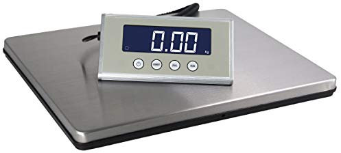 Plattformwaage SKA-4030 Paketwaage Digitalwaage Zählwaage (Max 300 kg - Teilung 50g)
