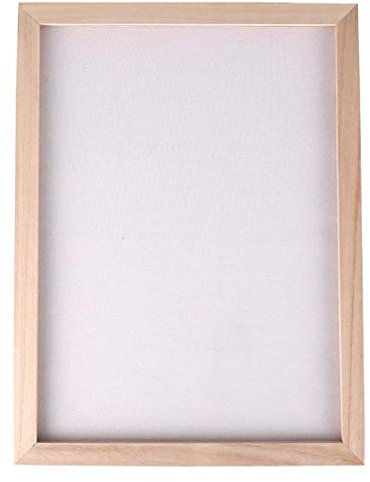 Perfeclan Papier Schöpfrahmen traditionelle Papierherstellung Werkzeug zum DIY Handwerk Basteln - 15x18CM