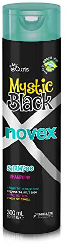 Novex santo black poderoso champú 300 ml (mystic black)