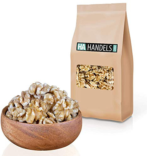 Walnüsse naturbelassen ganz geschält ohne Schale ungeschwefelt ohne Zucker ungesalzen zum Backen wiederverschließbare Verpackung 1kg - 5kg (1kg)