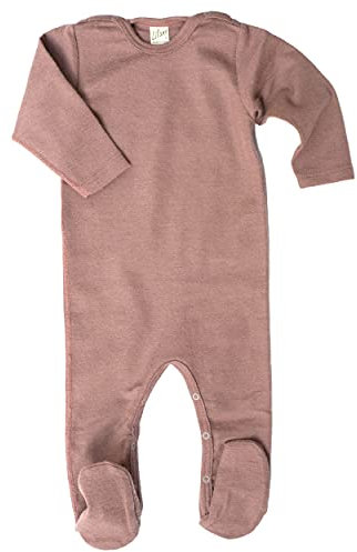 Lilano, Ganzkörperbody/Overall, 70% Wolle (kbT), 30% Seide, 210 gr./m² (50, Mauve)