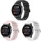 BexidoIera Bracelet Compatible avec Huawei GT 2 42mm, 20mm Bracelet de Remplacement en Silicone pour Huawei Watch GT 2 42mm/GT 3 42mm/Huawei Watch 2/Honor Watch SE/Honor Magic Watch 2 42mm(3 pièces)