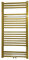 Badheizkörper BONE 1260 x 600 mm. Vertikal, Farbe: Gold Gloss mit Mittelanschluss
