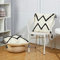Juliyeh 2 Stück Boho Kissenbezug Boho Kissenhülle Boho Deko Kissen Quasten Getuftet Dekokissen Decorative kissenbezüge für Sofa Schlafzimmer Wohnzimmer 50x50cm Beige+Schwarzes