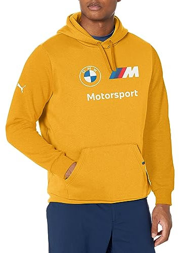 PUMA Herren BMW M Motorsport Essentials Fleece Hoodie, Bernstein, X-Large