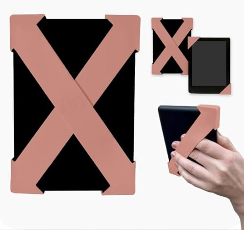 Strapsicle Sangle Main pour Kindles & Kobos – Convient Paperwhite Gen 11/12 (6,8”/7”), Signature Edition – Colorsoft – Lot de 2 – Grand – Caramel