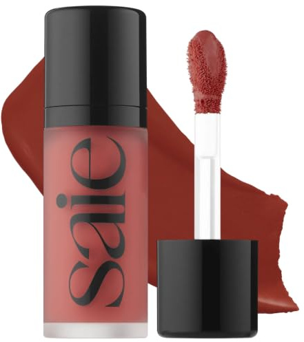 Saie Dew Flüssiges Rouge für Wangen – feuchtigkeitsspendender Creme-Rouge-Stick mit einer mischbaren und aufbaubaren Formel – Hautpflege-Infused Taufrische Wangentönung für eine natürliche Spülung