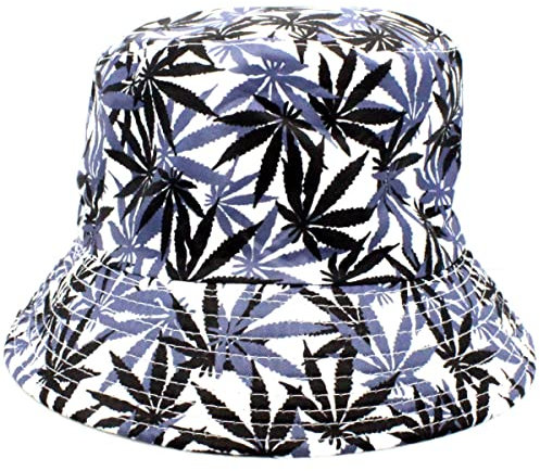 ayados Wendehut Sommerhut Fischermütze Bucket Hat Sonnenhut Sonnenschutz Anglerhut Hut Unisex (Hanf Weiß)