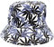 ayados Wendehut Sommerhut Fischermütze Bucket Hat Sonnenhut Sonnenschutz Anglerhut Hut Unisex (Hanf Weiß)