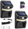 2 Piezas Asesino Solar de Mosquitos, UV Mata Mosquito Trampa Trampa de Insectos UV para Linterna de Camping con 1 Cargador de Batería Mosquito Lámpara para Interior, Exterior, Jardín, Terraza