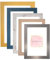 Alison Kingsgate Premium 5x3.5 Inch Rose Gold Frame - Safe Perspex Front & Wall Mounting