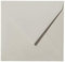 25 Briefumschläge Quadratisch Hell Grau 11 x 11 cm 110 x 110 mm, Grammatur 120 g/m²
