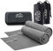 Miqio Sport |Mikrofaser Handtuch mit Struktur | 2er-Set inkl. praktischer Aufbewahrungsbox|Ultra leicht und schnelltrocknend | 2 Händtücher 60x120cm | Reisehandtuch, Badetuch |für Sport, Freizeit
