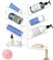 BRAVECOW Shower Organiser Shower Caddy Rack Wall Mount No Drilling No Suction Cups Screws Rust Proof Acrylic Shampoo Storage Bathroom Shelves Shelf Easy-Clean Suction Cups (2 Pack)
