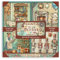 Stamperia - Scrapbook Paper Pad for Scrapbooking, Albums, Card Making, Bullet Journalling and More, Acid Free, Single Face, Perfect for Hobbies, Crafts, and Gifting (The Nutcracker) (20.3 x 20.3cm)