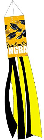 Secador de pelo de veleta de viento para temporada de graduación para decoración de patio