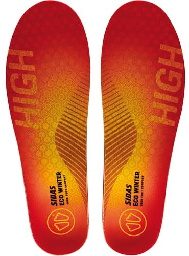 Sidas Unisex 3Feet Eco Winter High Einlegesohle, orange, 44|45