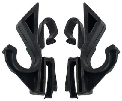 QUYIFUN [Replacement] 2 Stück hintere Hutablage-Clips aus Kunststoff 71719952/71719953 for FIAT for Grande for Punto 2006+ Hutablage Autozubehör