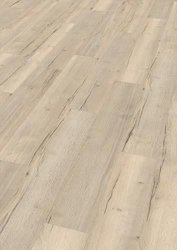 EGGER Aquadura Hybridboden EDF144 Halifax Eiche weiss 1292x193x7,5mm (1,995m²)