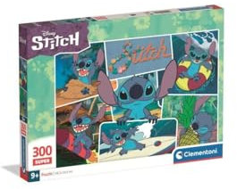 Clementoni Puzzle Stitch 300 Pieces for Children 9-12 Years, Cartoon, Gift for Children, Puzzle for Children, Made in Italy, 21742