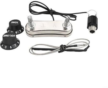 Breiter Frequenzgang PS700 Passiver EQ Preamp Piezo Tonabnehmer für Akustikgitarren