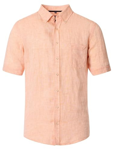CASAMODA Leinenhemd Uni Casual Fit