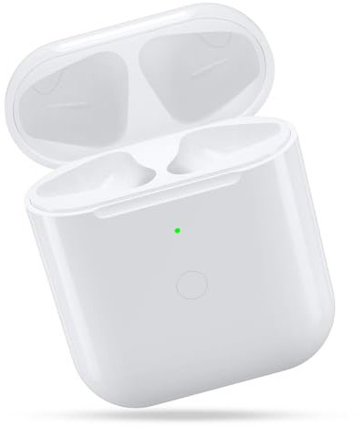 Replacement Charging Case for Airpod 1st 2nd Charge Case, Air pods Charging case Only with Bluetooth Pairing Sync Button(Replacement A1938 and A1602)