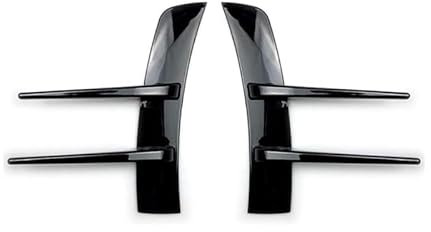 BAONITOU Auto Frontspoiler für BMW 5 Series 5er Serie 5 E60 E61 F10 F11 F07 F18 G30 G31 G38 G60 G61 G68, Auto Frontstoßstange Lippe Splitter ABS Frontspoile Auto Frontschürze Lip Bodykit