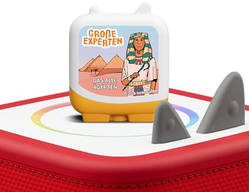 tonies Hörfigur für Toniebox, GROßE Experten – Das alte Ägypten, Spannendes Wissens-Hörspiel über Pyramiden & Pharaonen für Kinder ab 5 Jahren, Spielzeit ca. 50 Min.
