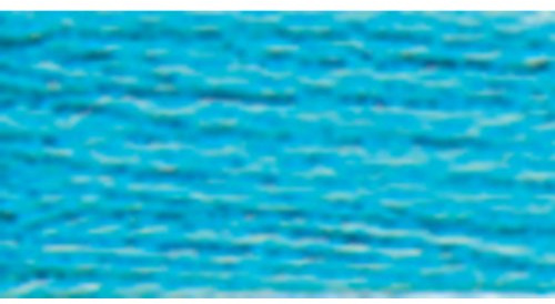 DMC 117-3845 Mouline Stranded Cotton Six Strand Embroidery Floss Thread, Medium Bright Turquoise, 8.7-Yard
