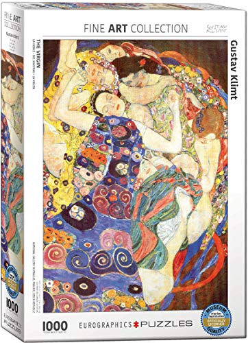 Eurographics 1000 Teile - Die Jungfrau von Gustav Klimt, Beige/Grün