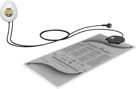 iq Digital Wasserbett Heizung T.B.D. Carbon 240W - Energiesparheizung für vollvolumige Wasserbetten Aller Hersteller