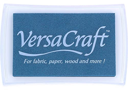 Tsukineko VersaCraft Stempelkissen-Sky Mist, Synthetic Material, blau, 9.5 x 6.3 x 1.9 cm