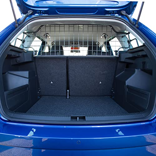 Travall Dog Guard compatible with Skoda Fabia (2014-2021) [Estate] Vehicle Specific Boot Guard Tailored Fit Luggage Pet Barrier Separator Heavy Duty Powder Coated Steel
