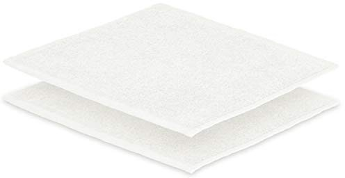 EXKLUSIV HEIMTEXTIL 2X Seiftuch 30 x30 cm Weiß 500 g