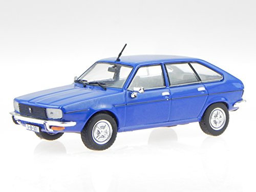 Dacia 2000 = Renault 20 R20 blau Ostalgie Modellauto in Vitrine 1:43