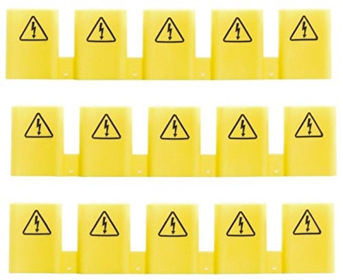 Hager Berührungsschutzabdeckung KZ059 Zubehör für Niederspannungs-Schalttechnik (3er Set) (3)