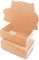 verpacking Maxibriefkartons 160 x 110 x 50 mm Maxibrief MB-1 Braun Versand Post Faltschachtel DIN A6 (Innenmaß 150 x 105 x 46 mm) Versandschachtel Büchersendung (25 Stück)