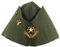 BESTOYARD Schiffchen Hut Militärshut Flugbegleiterin Mütze mit Sterne Ähre Cosplay Kostüm (Grün)