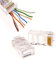 kenable Pass Through RJ45 Plugs Crimps Cat5e/Cat6 Ethernet Network Cables [50 Pack] [UTP 50 Pack]
