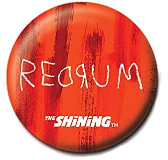 Anstecknadel mit echtem The Shining Redrum Logo