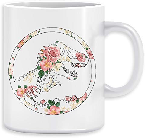 jurassique Floral Tasse Ceramic Mug Cup
