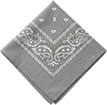 Love My Fashions® Paisley Bandana Baumwolltuch Taschentücher für Staub Outdoor Sport Quadrat Bandana Mode Haar Accessoire Halstuch Cowboy Bandana Schal für Herren & Damen