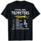 Dynamik eines Trompeters Blasmusik Trompete T-Shirt