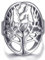 BOBIJOO Jewelry - Bague Arbre de Vie Protection Amour Homme Femme Acier Inoxydable Argent - 63 (10 US)