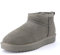 CUSHIONAIRE Stivale da Donna in Vera Pelle Scamosciata alla Moda + Memory Foam, Grigio 37 EU W