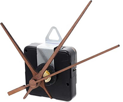 Gatuida Uhrwerk Ersatz, Quarz Uhrwerk mit Holz Uhr Zeiger Zubehör für Uhr Reparatur Ersatz